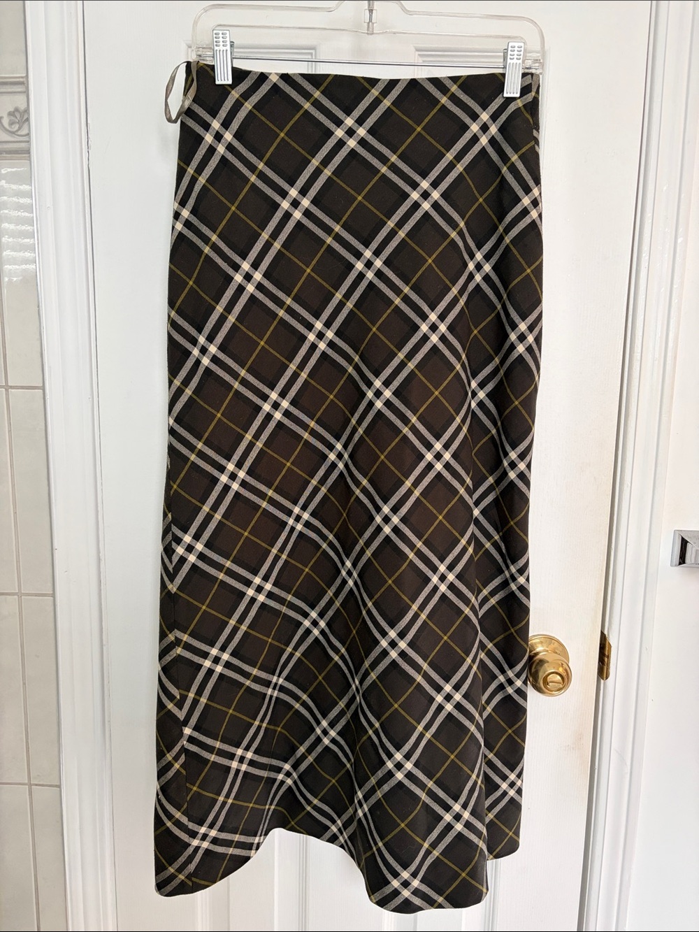 Vintage Plaid Skirt